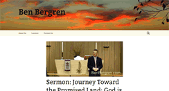 Desktop Screenshot of benbergren.com